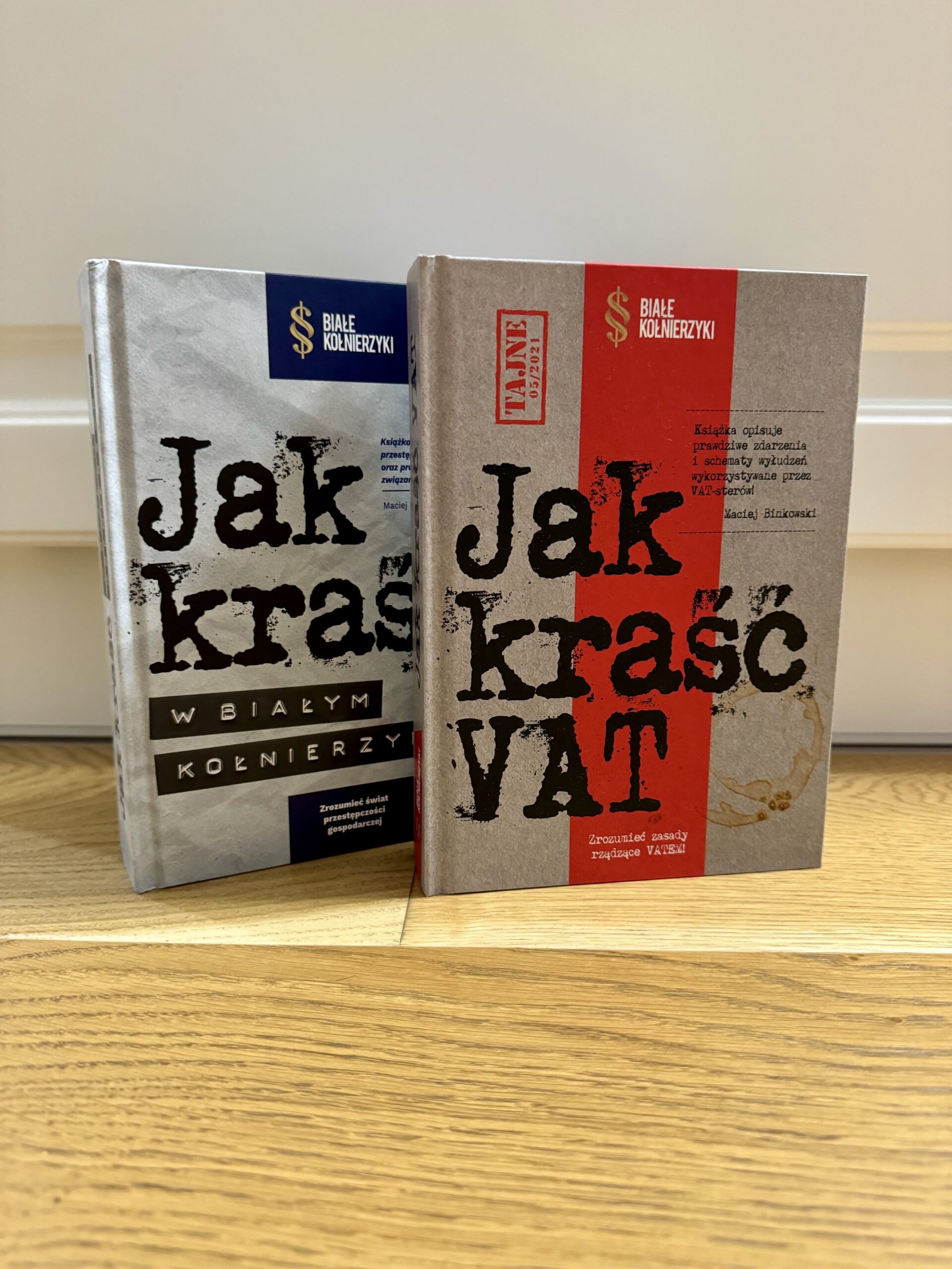 Pakiet 2 książek: Jak kraść VAT + Jak kraść w białym kołnierzyku